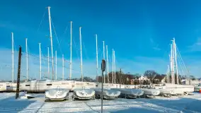 Jak zimuje port w Sztynorcie? Zobaczcie zimową wersję ze stycznia 2024 r. - zdjęcie 3