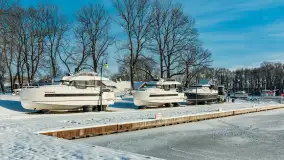 Jak zimuje port w Sztynorcie? Zobaczcie zimową wersję ze stycznia 2024 r. - zdjęcie 13