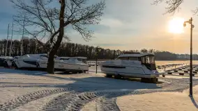 Jak zimuje port w Sztynorcie? Zobaczcie zimową wersję ze stycznia 2024 r. - zdjęcie 32