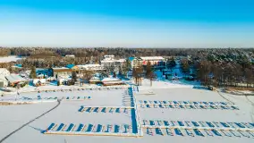 Bełdany, Piaski i Mazurski Raj z lotu ptaka, styczeń 2024 r. - zdjęcie 37