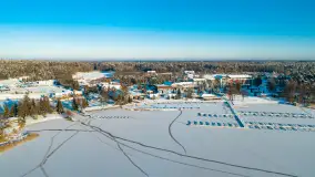 Bełdany, Piaski i Mazurski Raj z lotu ptaka, styczeń 2024 r. - zdjęcie 39