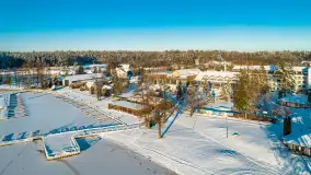 Bełdany, Piaski i Mazurski Raj z lotu ptaka, styczeń 2024 r. - zdjęcie 35