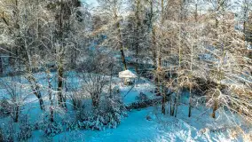 Zima nad rzeką Dajna, witajcie na bajecznych Mazurach, styczeń 2024 r. - zdjęcie 34