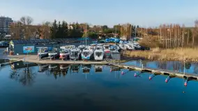 Późne popołudnie nad portami w Wilkasach, luty 2024 - zdjęcie 27