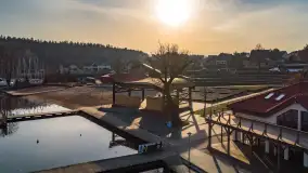 Późne popołudnie nad portami w Wilkasach, luty 2024 - zdjęcie 11