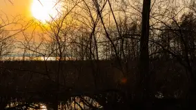 Zachód słońca nad Niegocinem, luty 2024 r. - zdjęcie 39