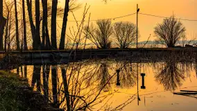 Zachód słońca nad Niegocinem, luty 2024 r. - zdjęcie 8