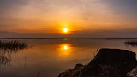 Zachód słońca nad Niegocinem, luty 2024 r. - zdjęcie 40