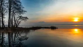 Zachód słońca nad Niegocinem, luty 2024 r. - zdjęcie 37