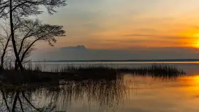 Zachód słońca nad Niegocinem, luty 2024 r. - zdjęcie 34