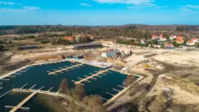 Nowy port nad jeziorem Święcajty w Koloni Rybackiej - zdjęcie 9