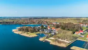 Mazury z lotu ptaka, Rydzewo, Bogaczewo, jezioro Boczne - zdjęcie 18