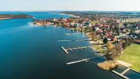 Mazury z lotu ptaka, Rydzewo, Bogaczewo, jezioro Boczne - zdjęcie 3