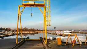 Porty w Wilkasach i jezioro Niegocin pod koniec lutego, 2024 r. - zdjęcie 12