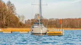 Wschód słońca nad jeziorem Kisajno, port AWF - zdjęcie 4