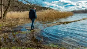 Wiosna i polana Wydra przy jeziorze Tyrkło, marzec 2024 r. - zdjęcie 18