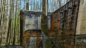 Śluza Leśniewo Górne na wiosennych ujęciach, marzec 2024 r. - zdjęcie 11