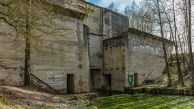 Śluza Leśniewo Górne na wiosennych ujęciach, marzec 2024 r. - zdjęcie 10