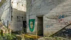 Śluza Leśniewo Górne na wiosennych ujęciach, marzec 2024 r. - zdjęcie 8