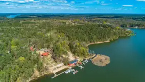 Ruciane-Nida, jezioro Nidzkie i OW Wodnik, wiosennie z drona - zdjęcie 13