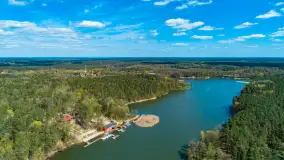 Ruciane-Nida, jezioro Nidzkie i OW Wodnik, wiosennie z drona - zdjęcie 19