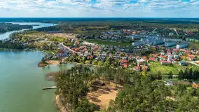 Ruciane-Nida, jezioro Nidzkie i OW Wodnik, wiosennie z drona - zdjęcie 24