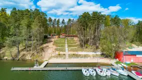 Ruciane-Nida, jezioro Nidzkie i OW Wodnik, wiosennie z drona - zdjęcie 22