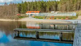 Wiosenny spacer nad jeziorem Wydmińskim, marzec 2024 r. - zdjęcie 13