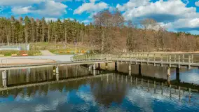 Wiosenny spacer nad jeziorem Wydmińskim, marzec 2024 r. - zdjęcie 28