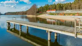 Wiosenny spacer nad jeziorem Wydmińskim, marzec 2024 r. - zdjęcie 16