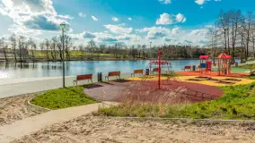 Wiosenny spacer nad jeziorem Wydmińskim, marzec 2024 r. - zdjęcie 4