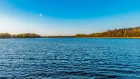 Zachód słońca nad jeziorem Salęt, kwiecień 2024 r. - zdjęcie 53