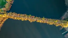 Zachód słońca nad jeziorem Salęt, kwiecień 2024 r. - zdjęcie 48