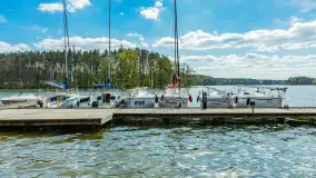 Zdjęcia: Atrakcyjne noclegi w domkach nad jeziorem Nidzkim: Ośrodek Wypoczynkowy Wodnik - zdjęcie 21