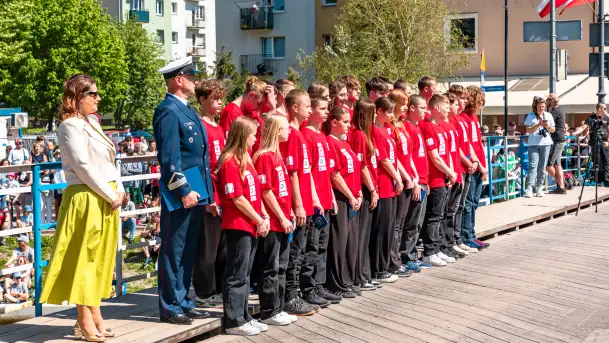 Rozpoczęcie sezonu 2024, parada jednostek pływających w Giżycku - zdjęcie 2