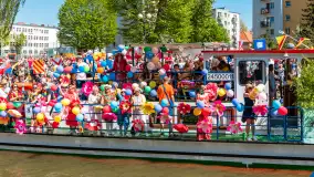 Rozpoczęcie sezonu 2024, parada jednostek pływających w Giżycku - zdjęcie 55