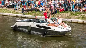 Rozpoczęcie sezonu 2024, parada jednostek pływających w Giżycku - zdjęcie 86