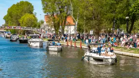 Rozpoczęcie sezonu 2024, parada jednostek pływających w Giżycku - zdjęcie 100