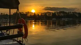 Wschód słońca w Strandzie w Giżycku, maj 2024 r. - zdjęcie 5