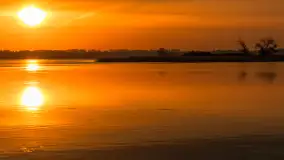 Wschód słońca nad jeziorem Niegocin, AZS Wilkasy, maj 2024 r. - zdjęcie 22