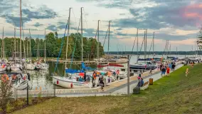 Otwarcie przystani Nautica w Kolonii Rybackiej, maj 2024 .r - zdjęcie 13