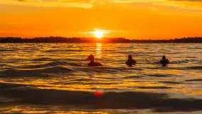 Zachód słońca w przystani Rajcocha, lipiec 2024 r. - zdjęcie 42