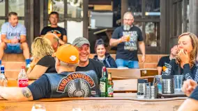 VIII Mazurski Zlot Motocyklowy, Rydzewo, czerwiec 2024 r. - zdjęcie 77