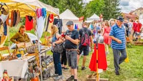 Festiwal Kultury Średniowiecza Masuria 2024, fotorelacja - zdjęcie 49