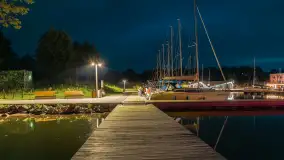 Przystań Nautica nocą, wrzesień 2024 r. - zdjęcie 10