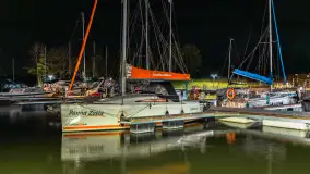 Przystań Nautica nocą, wrzesień 2024 r. - zdjęcie 8