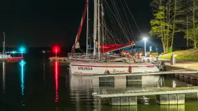 Przystań Nautica nocą, wrzesień 2024 r. - zdjęcie 21
