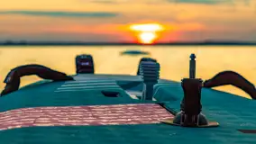 Sierpniony zachód nad jeziorem Dargin 2024 - zdjęcie 18