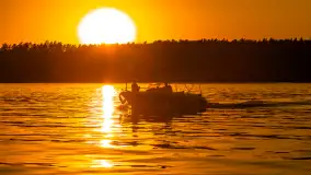 Mazury przed zachodem słońca nad jeziorem Śniardwy i Mikołajskie, wrzesień 2024 r. - zdjęcie 13