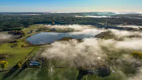Mgły nad mazurskimi polami i łąkami, październik 2024 r. - zdjęcie 11